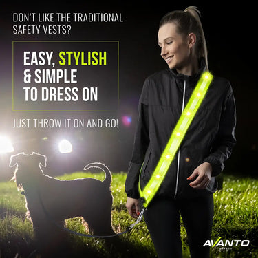 LED Reflective Sash